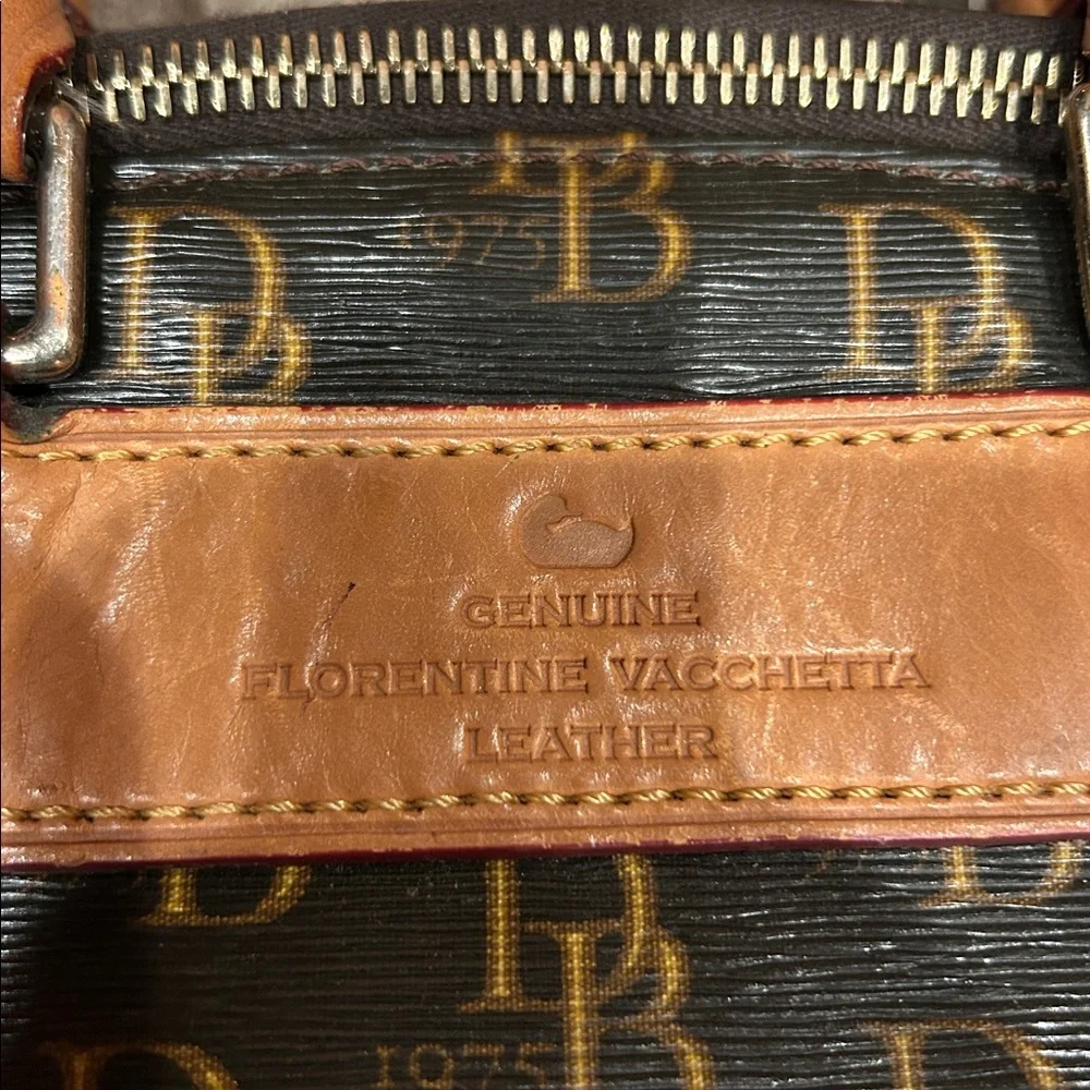 Vintage Dooney & Bourke Satchel Purse - Picture 2 of 14